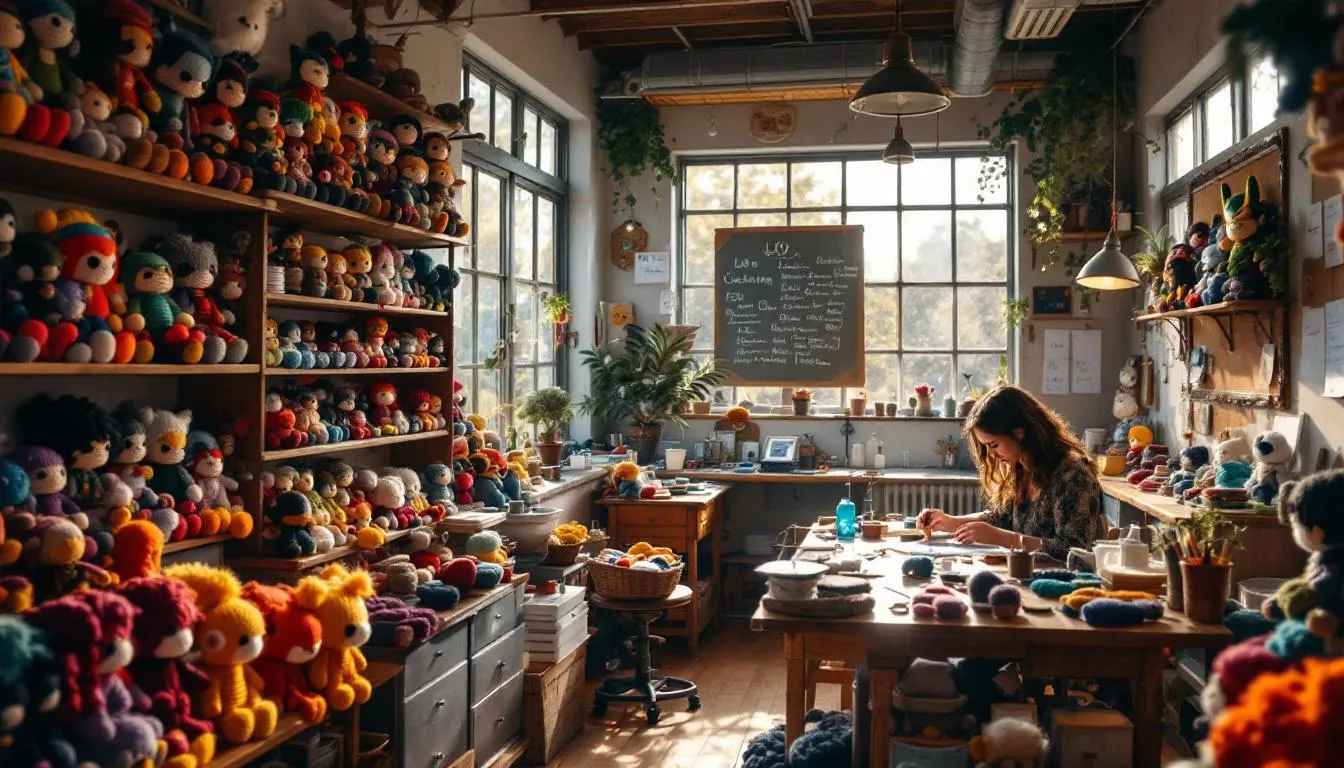 Taller artesanal con amigurumis Marvel coloridos