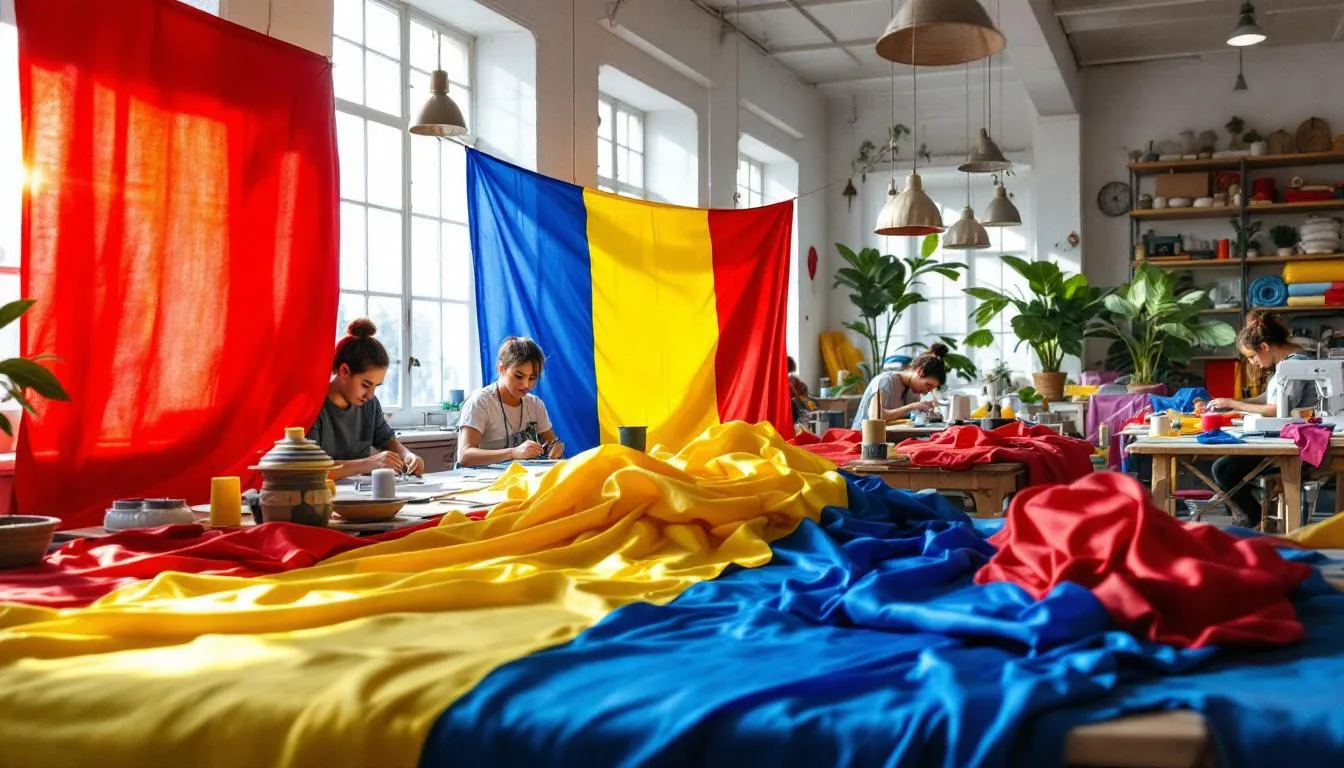 Taller creativo con telas satinadas colombianas