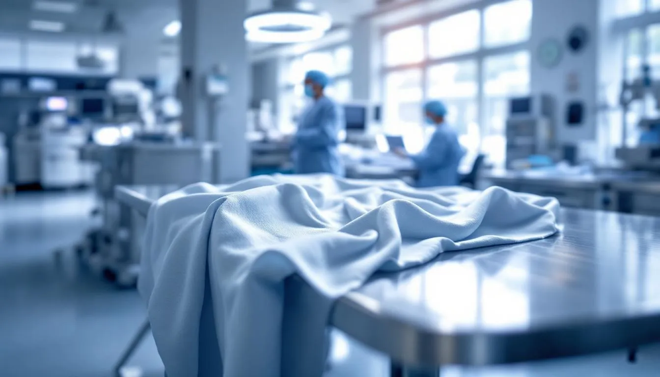 Sala quirúrgica moderna con luz natural