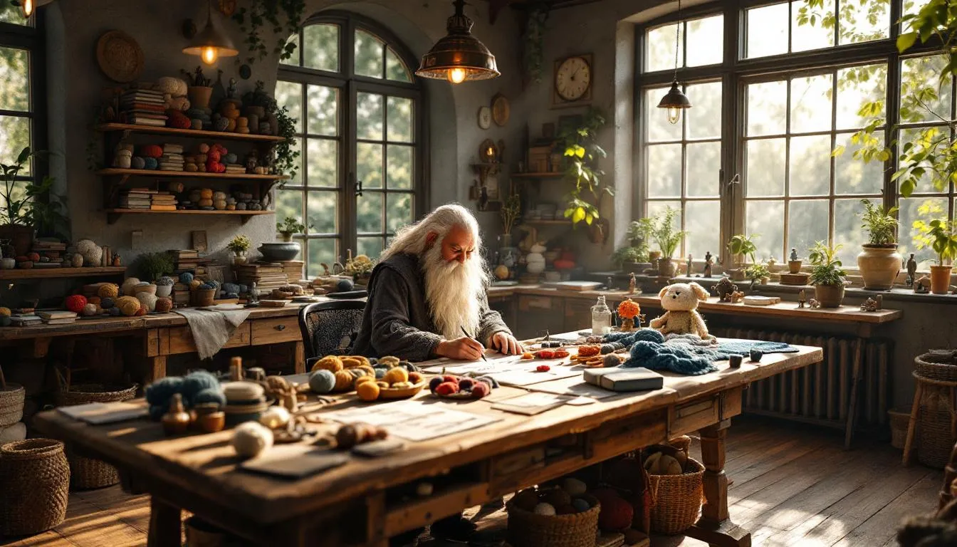 Taller artesanal con amigurumi de Gandalf