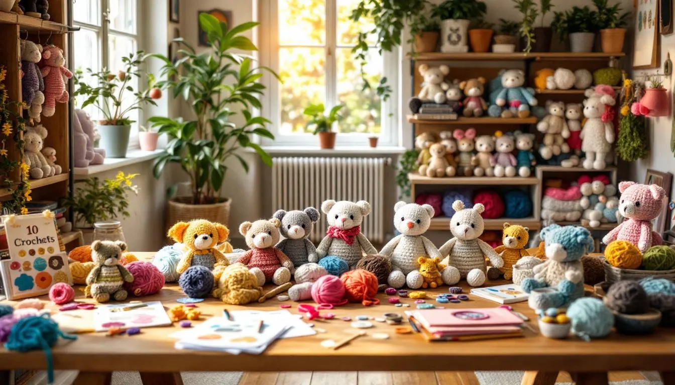 Taller de crochet con amigurumis y luz