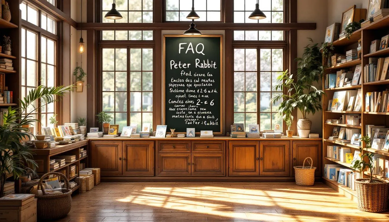 Librería rústica infantil con luz natural