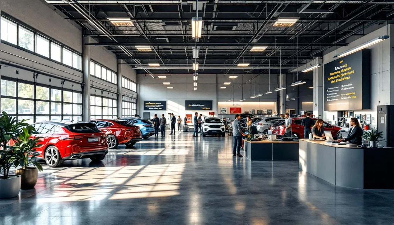 Taller automotriz moderno en Viña del Mar