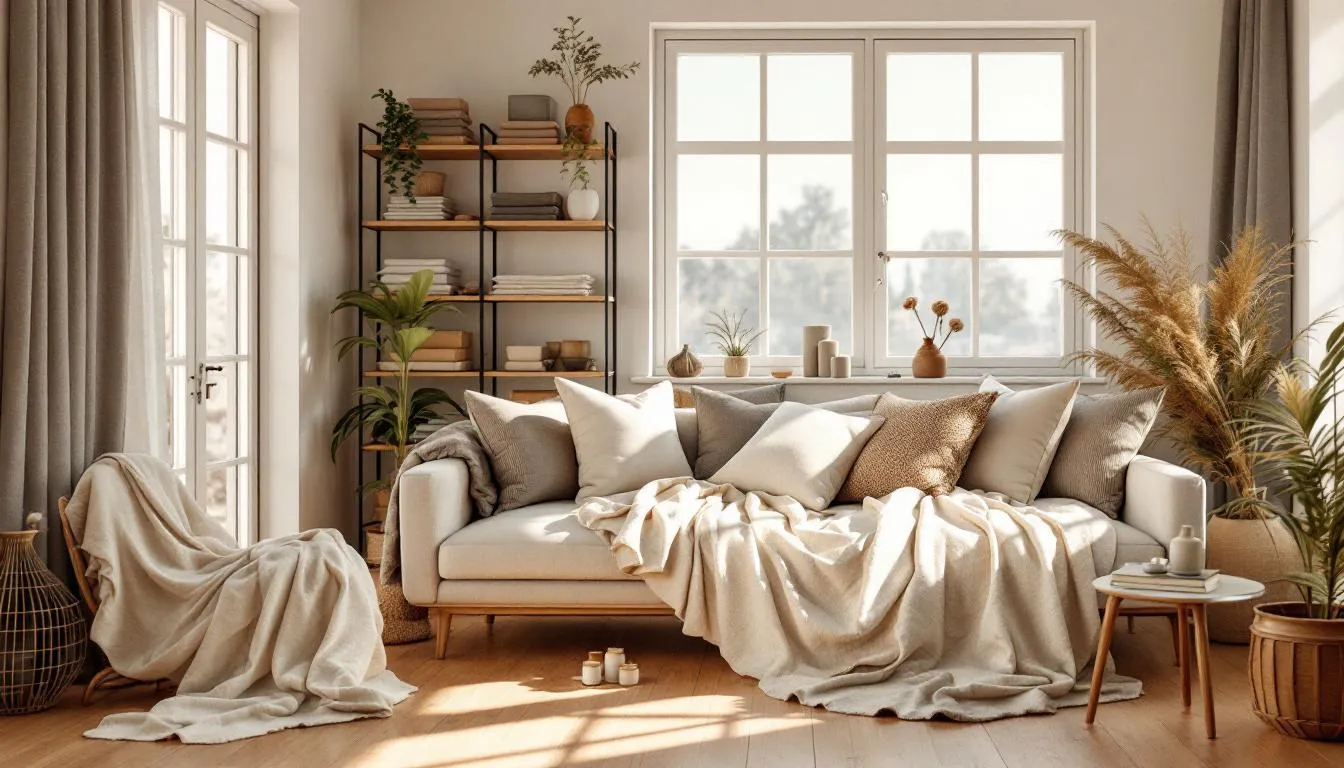 Estudio de moda y salón moderno acogedor